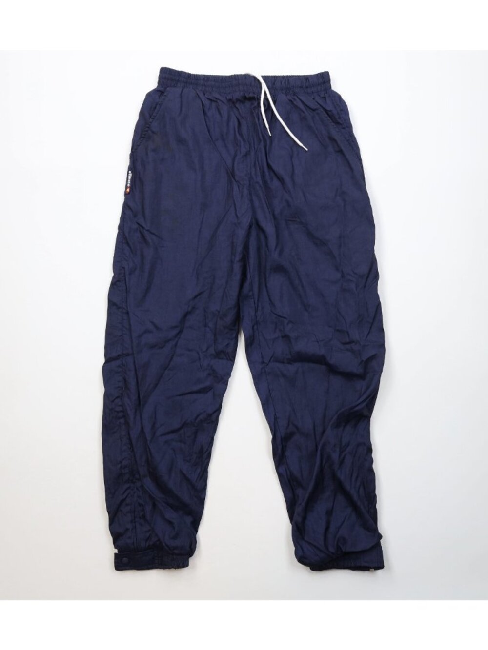 Vintage 80s 90s Ellesse Tennis Mens M Spell Out Lined Windbreaker Joggers Pants